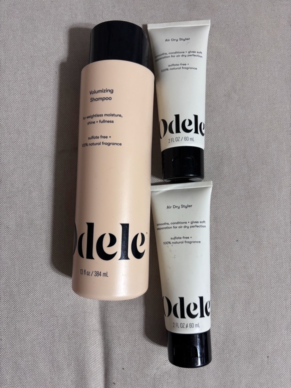 Modele Volumizing Shampoo and 2 air dry style - Women's Skincare